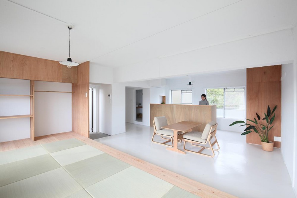 茶山台団地ニコイチ改修 Rcタイプ マンションリノベーション事例 Suvaco スバコ