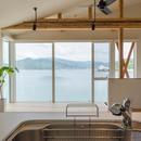 『安芸津の家2』海を眺める島の家の写真 キッチン