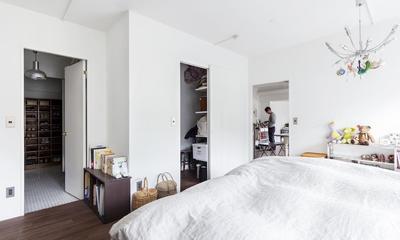ベッドルーム｜H邸-横浜で選ぶ、１９畳のリビングダイニング生活