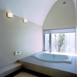 薩摩川内の住宅 (浴室)