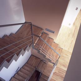 薬師の住宅 (階段)