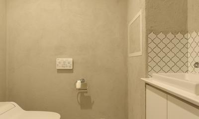 トイレ｜環境・アクセスに恵まれ、自然素材にこだわった住まい