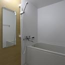 内装に拘ったLDK空間でひとり暮らしをとことん楽しむ。の写真 バスルーム