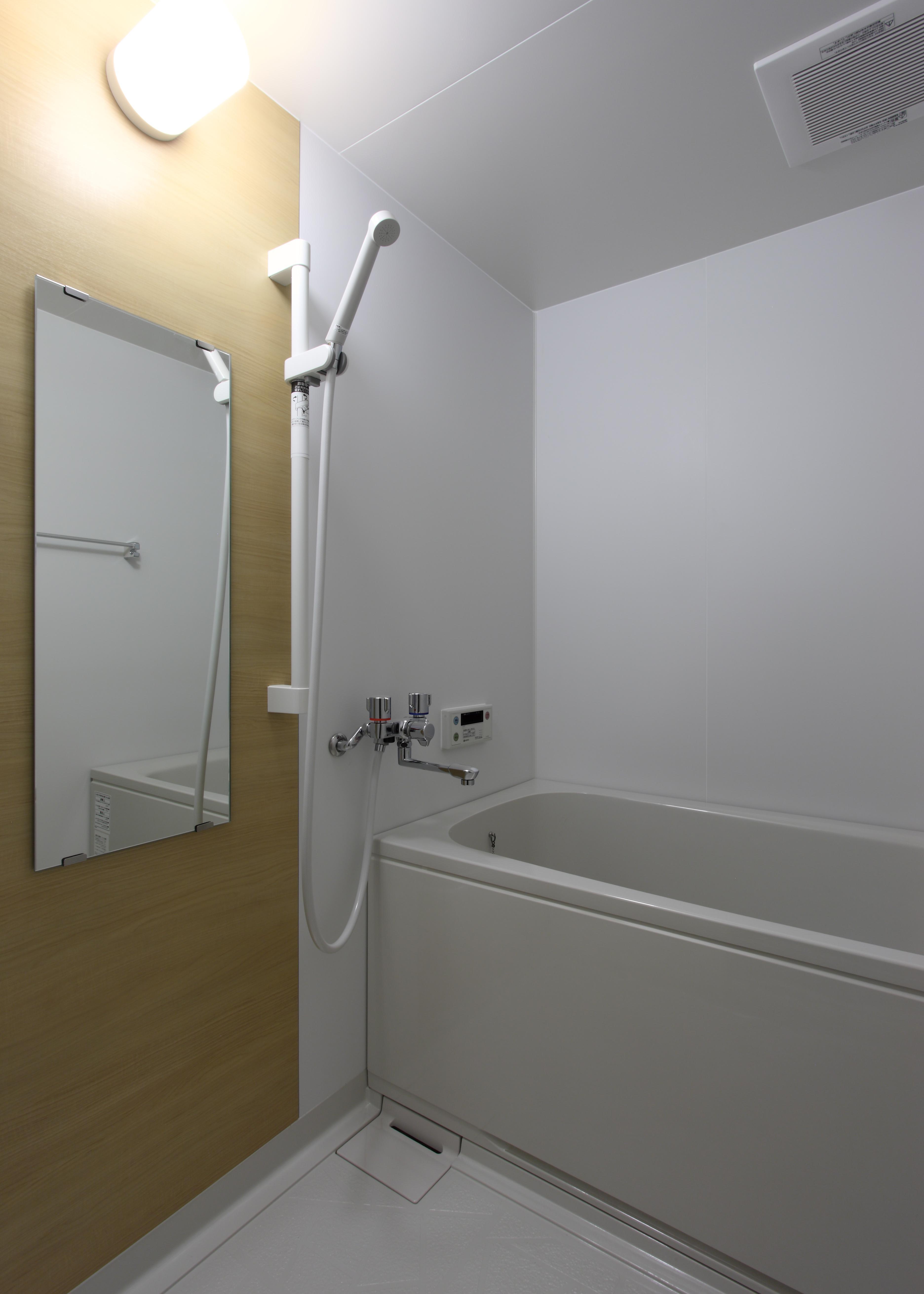 バス/トイレ事例：バスルーム（内装に拘ったLDK空間でひとり暮らしをとことん楽しむ。）