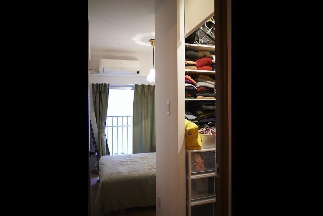 ベッドルーム事例：ペルシャ絨毯のある暮らし　寝室と収納（ペルシャ絨毯のある暮らし）