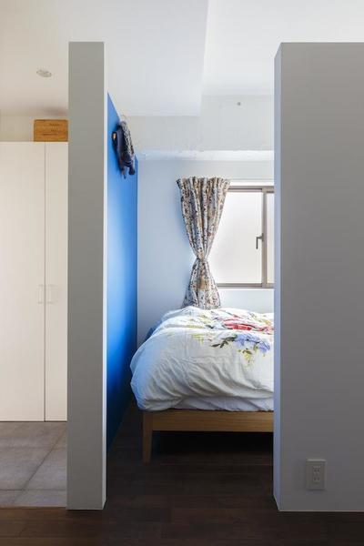 寝室 (Y邸-合理的で使いやすい、コックピットのような部屋)