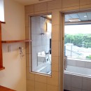 コアジロハウス 住戸B ―眺望を最大限に生かした共同住宅ーの写真 浴室