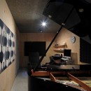 妻ヶ丘町の家～音楽室のある家～の写真 音楽室