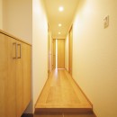昭和のお部屋を新築風にの写真 玄関・廊下