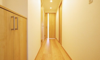 昭和のお部屋を新築風に (玄関・廊下)