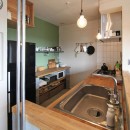 “DIY ROOM”で家作りは続く（東大宮 K邸マンションリノベーション）の写真 キッチン