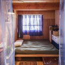 オリーブの木と土間玄関の家の写真 寝室