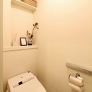 難アリ間取りを利点に逆転（鷺沼M邸 マンションリノベーション）の写真 トイレ