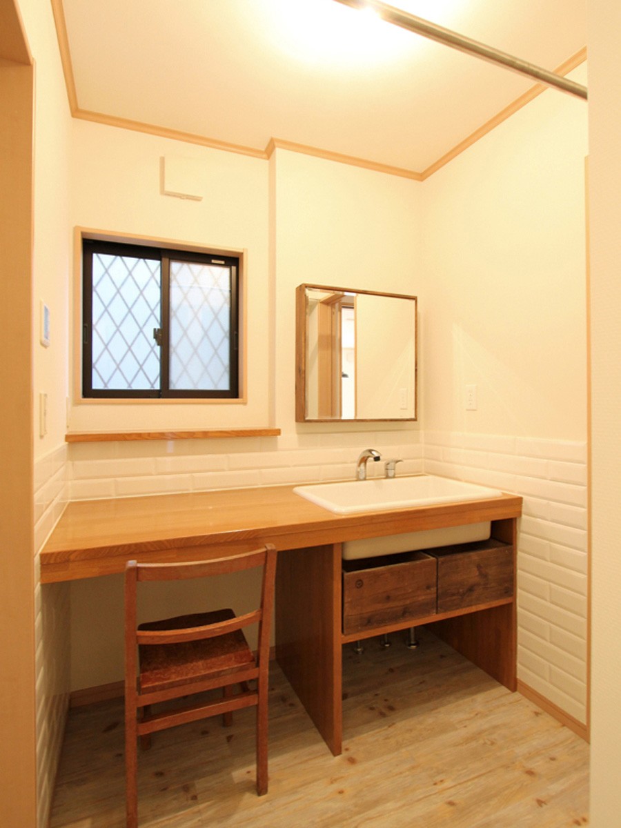 バス/トイレ事例：洗面室（旭区 戸建てリノベーション）