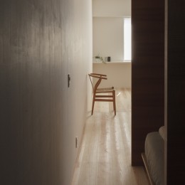 百合ヶ丘の家-ライフスタイルに合わせたひと続きの空間 (ベッドスペース)