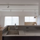 西荻の家-眺望と回遊性のある住まいの写真 キッチン