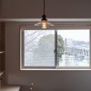 西荻の家-眺望と回遊性のある住まいの写真 書斎