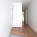 高島平の家-敷地形状を活かした伸びやかな住空間の写真 玄関ホール