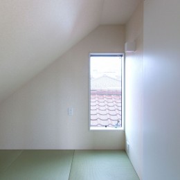 高島平の家-敷地形状を活かした伸びやかな住空間 (書斎)