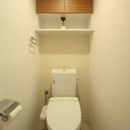 新築マンション・オプション工事　"ブルックリンスタイル"のデザインリフォーム (トイレ)
