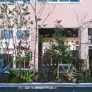 兵庫県尼崎市 株式会社M設備〜重量鉄骨造３階建て .緑溢れる新社屋の新築の写真 外観