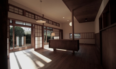 懐かしい新しさをつくる 和のリノベーション 小池.小川奈緒邸（木造１戸建てリノベーション） (LD)