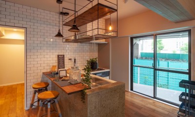Cafe style kitchen｜Industrieal style