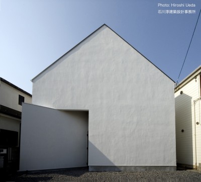 狭小二世帯住宅　ミニマルデザインの家　OUCHI-01 (デザイン住宅外観いろいろ)