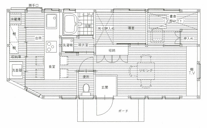 木造平屋建てバリアフリー住宅 注文住宅事例 Suvaco スバコ