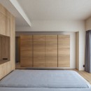 真鶴・O house 〜海を一望するリゾートマンションのリノベーション〜の写真 寝室