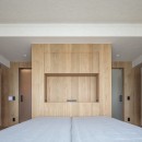 真鶴・O house 〜海を一望するリゾートマンションのリノベーション〜の写真 寝室