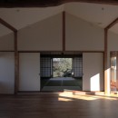 日本家屋の平屋をアンティークにリノベ（信楽の家リノベーション）の写真 リビングﾀﾞｲﾆﾝｸﾞ