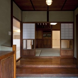 綾瀬の住宅 (玄関)