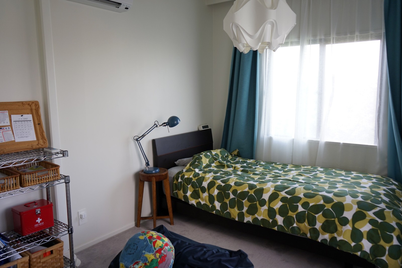 子供部屋事例：シンプルな長男の部屋（シンプルに暮らせる。ヴィンテージスタイルの家）