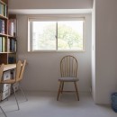 西荻の家-眺望と回遊性のある住まいの写真 書斎