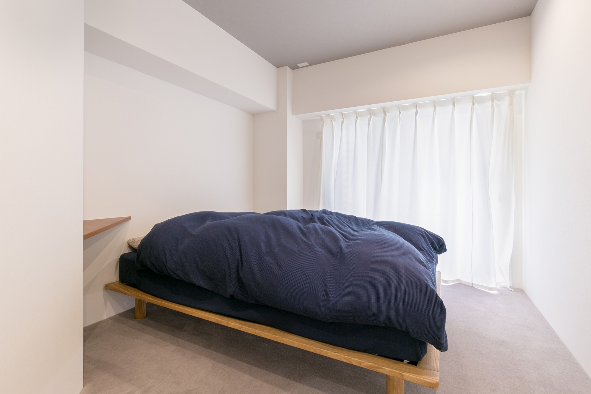 ベッドルーム事例：寝室（pillar～リノベーションするなら、古くて変わった形の物件が面白い～）