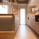 豊島区Ｗさんの家の写真 シンプルなキッチン