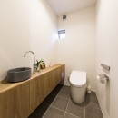 瑞穂市 Ｈ様邸｜Congregate~集う家~の写真 広々としたトイレ
