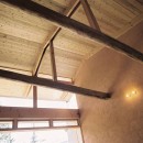 穏やかな時が流れる週末住宅｜大室高原の家の写真 吹抜けの天井