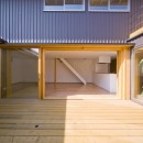 遠藤の家～中庭から穏やかな光が差し込む家～の写真 遠藤の家　中庭2
