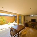 遠藤の家～中庭から穏やかな光が差し込む家～の写真 遠藤の家　日々の風景2
