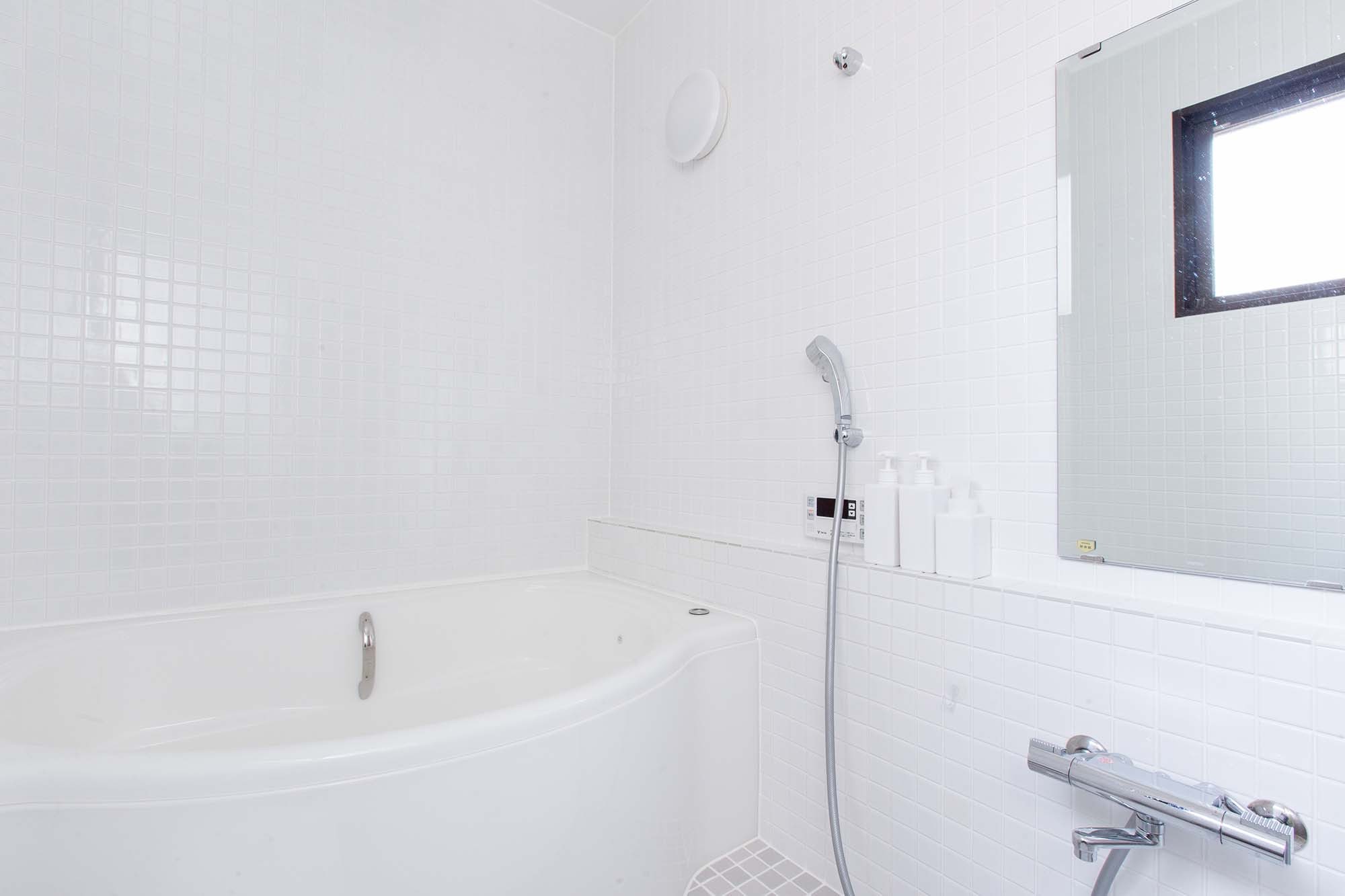 バス/トイレ事例：浴室（ACE～ビルのワンフロアを広々と使い、団らんの時、趣味の時を堪能する住まい～）