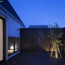 平屋デザインの家 OUCHI-41の写真 中庭