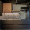 京都市重量鉄骨の家〜狭小住宅リノベーション〜の写真 kitchen