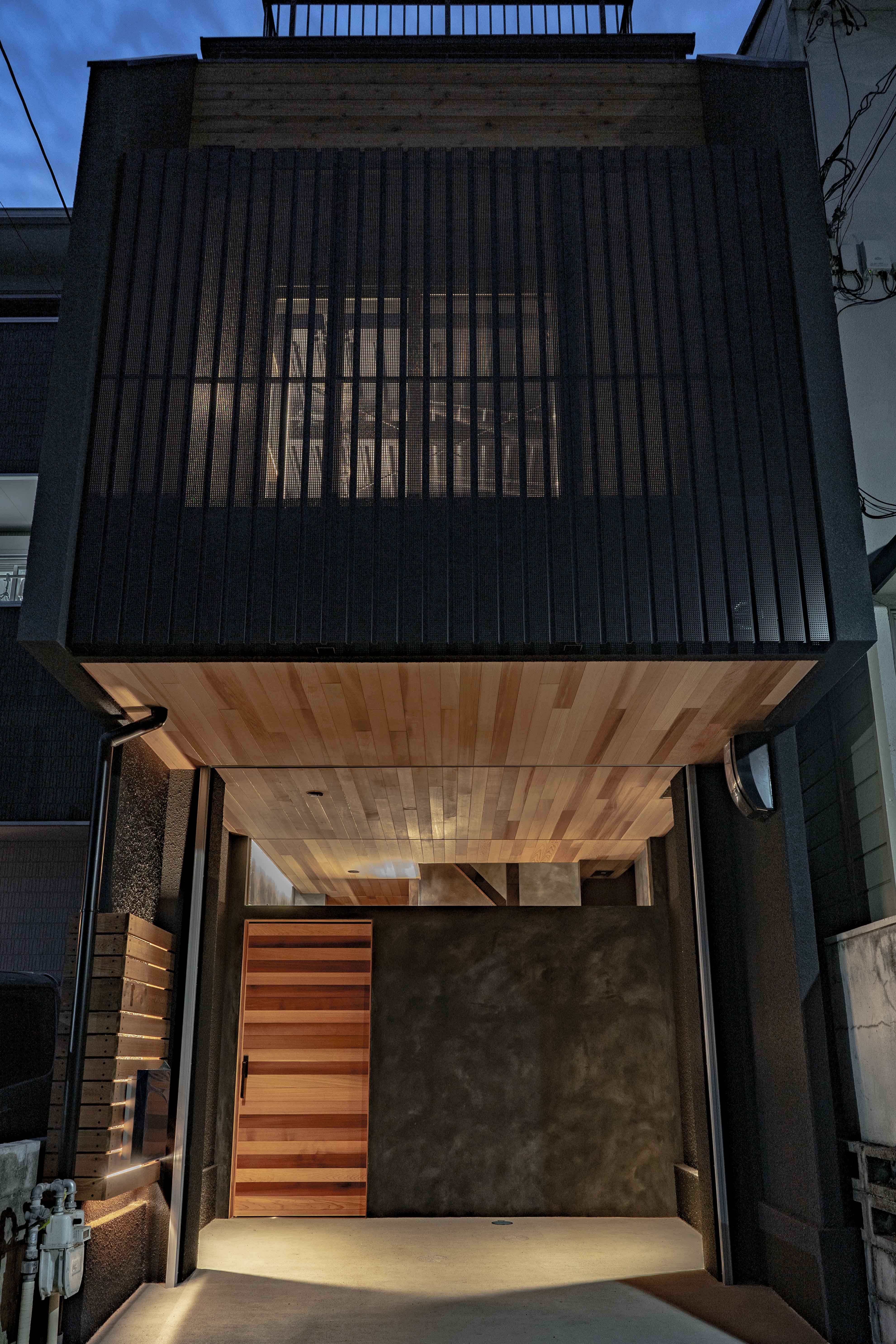 外観事例：facade（京都市重量鉄骨の家〜狭小住宅リノベーション〜）