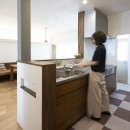 三世代同居の丈夫で使いやすい家　「Ｏ－Ｒｉｖｅｒ」の写真 キッチン