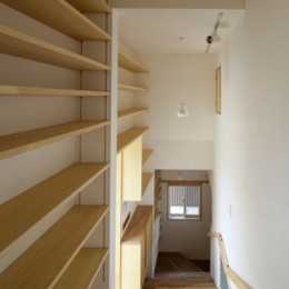 本棚階段のお家 (内観５)