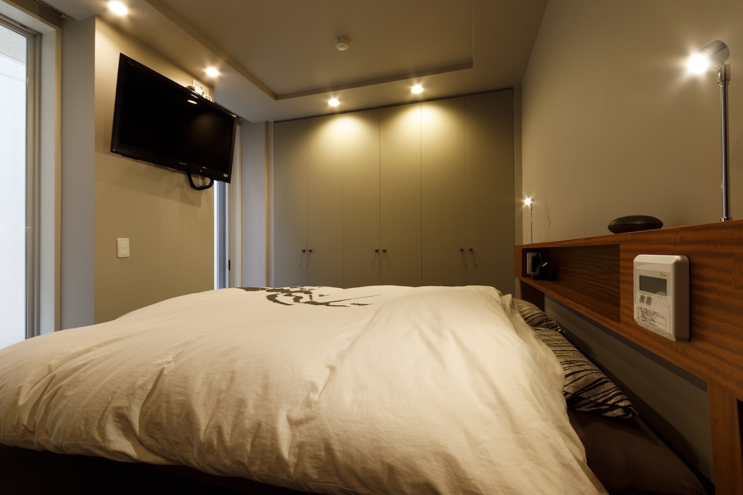 ベッドルーム事例：寝室（la cuna-リノベーションなの？コンパクトなリビング・ダイニングを使いやすくする新しい提案）