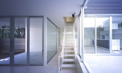 渋谷の住宅 (階段)