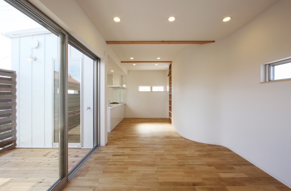オブジェのような美しい曲線の家 他にはないカッコいい家 は機能性もしっかり 注文住宅事例 Suvaco スバコ